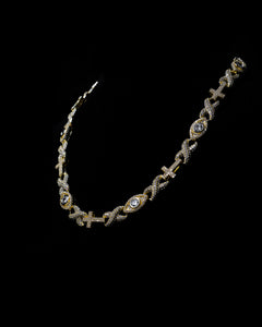 Eyed Chain in Yellow Gold