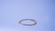 Load image into Gallery viewer, 4MM Tennis Bracelet Yellow Gold