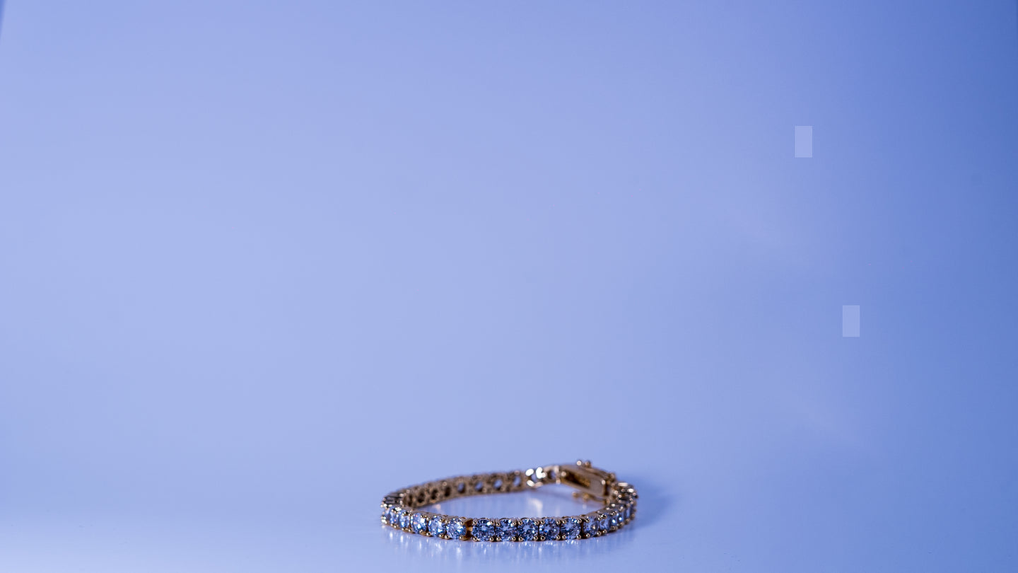 5MM Tennis Bracelet Yellow Gold