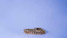 Load image into Gallery viewer, 12 MM Diamond Cuban Link Bracelet In Yellow Gold