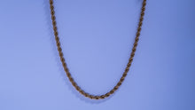 Load image into Gallery viewer, 5MM Rope Chain Yellow Gold