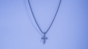 Iced Out Cross Pendant