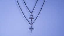 Load image into Gallery viewer, Egyptian Ankh Key Of Life &amp; Cross Pendant Set