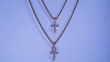 Load image into Gallery viewer, Egyptian Ankh Key Of Life &amp; Cross Pendant Set